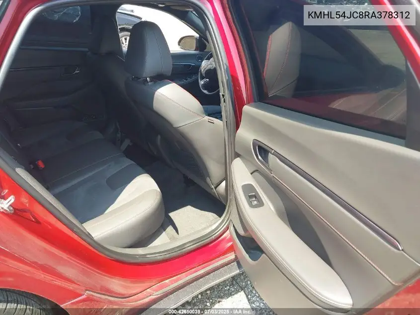 2024 Hyundai Sonata N Line VIN: KMHL54JC8RA378312 Lot: 42650039