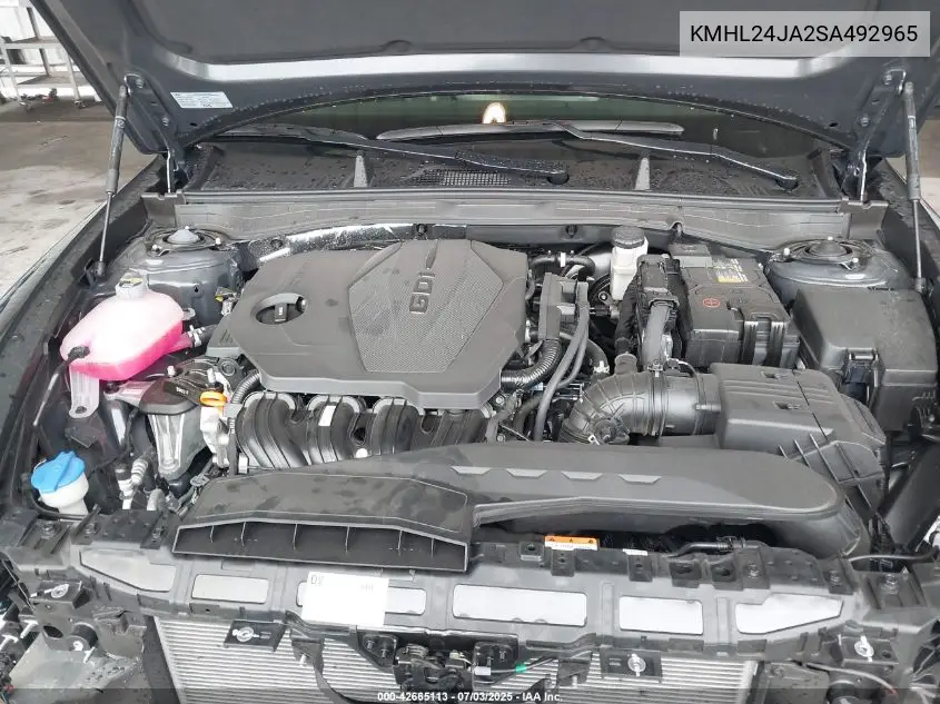 2025 Hyundai Sonata Se VIN: KMHL24JA2SA492965 Lot: 42665113
