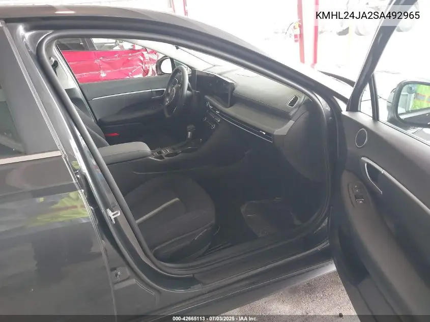 2025 Hyundai Sonata Se VIN: KMHL24JA2SA492965 Lot: 42665113
