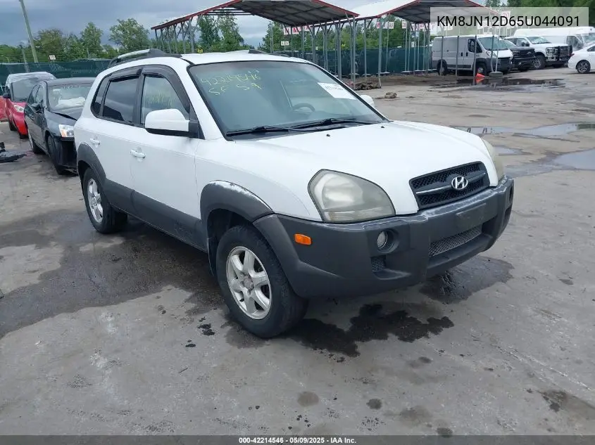 2005 Hyundai Tucson Gls/Lx VIN: KM8JN12D65U044091 Lot: 42214546