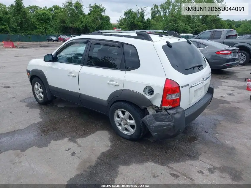 2005 Hyundai Tucson Gls/Lx VIN: KM8JN12D65U044091 Lot: 42214546