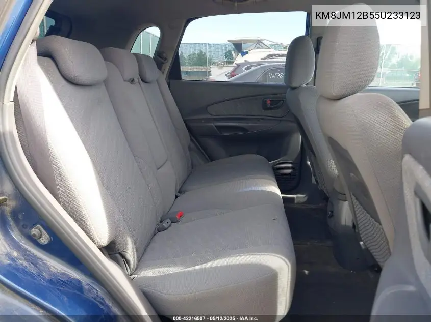 2005 Hyundai Tucson Gl VIN: KM8JM12B55U233123 Lot: 42216507