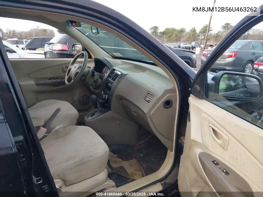 2006 Hyundai Tucson Gl VIN: KM8JM12B56U463262 Lot: 41865440