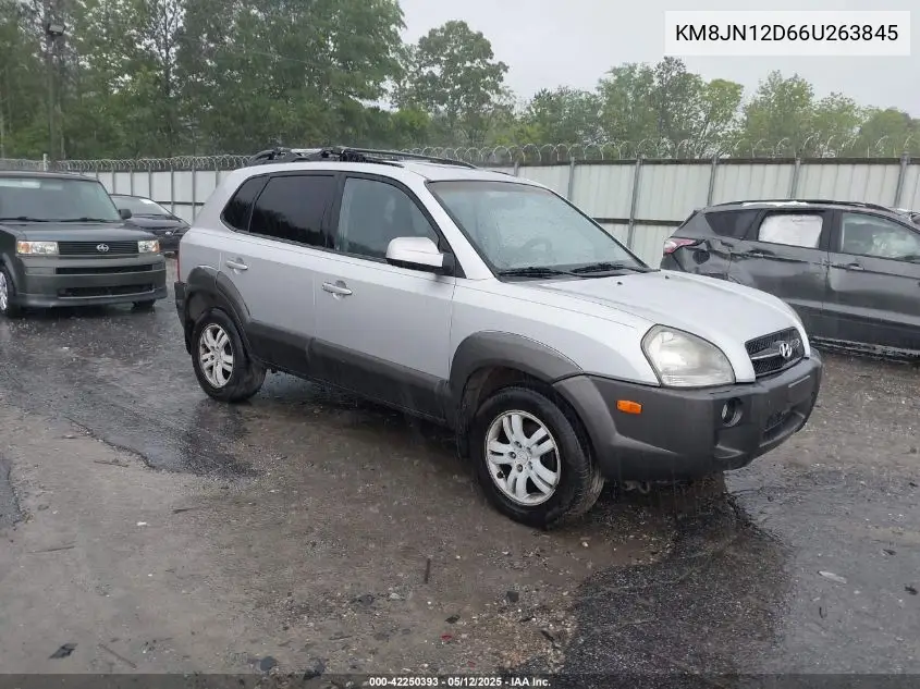 2006 Hyundai Tucson Gls/Limited VIN: KM8JN12D66U263845 Lot: 42250393