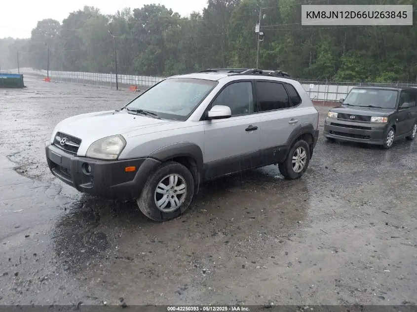 2006 Hyundai Tucson Gls/Limited VIN: KM8JN12D66U263845 Lot: 42250393