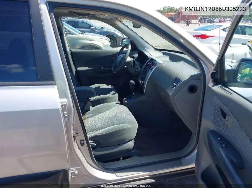 2006 Hyundai Tucson Gls/Limited VIN: KM8JN12D86U305223 Lot: 42255699
