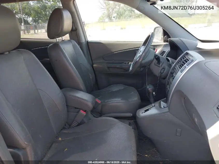 2006 Hyundai Tucson Gls/Limited VIN: KM8JN72D76U305264 Lot: 42524068