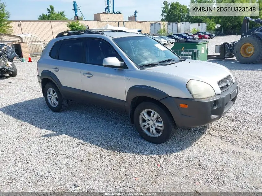 2006 Hyundai Tucson Gls/Limited VIN: KM8JN12D56U323548 Lot: 42560231