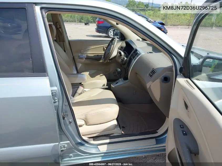 2006 Hyundai Tucson Gls/Limited VIN: KM8JN72D36U296725 Lot: 42584507