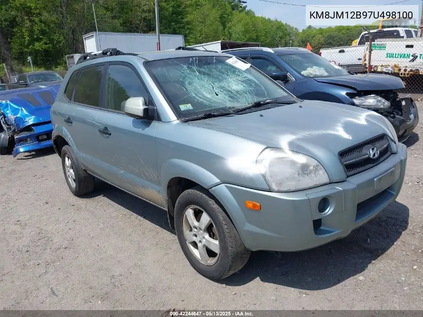2007 Hyundai Tucson Gls VIN: KM8JM12B97U498100 Lot: 42244647