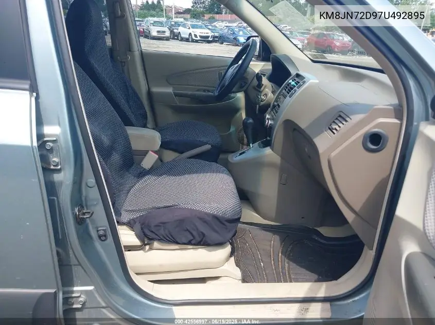 2007 Hyundai Tucson Limited/Se VIN: KM8JN72D97U492895 Lot: 42556997