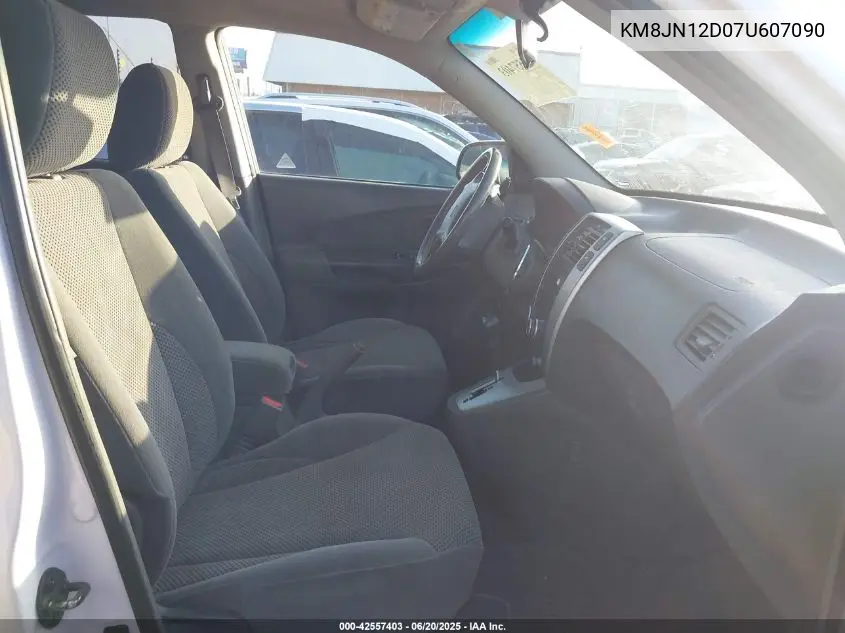 2007 Hyundai Tucson Limited/Se VIN: KM8JN12D07U607090 Lot: 42557403