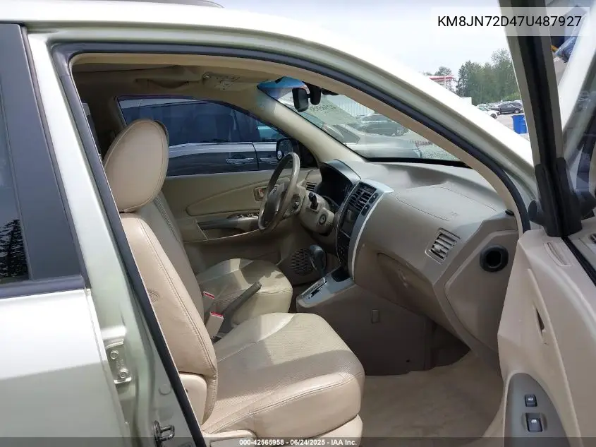 2007 Hyundai Tucson Limited/Se VIN: KM8JN72D47U487927 Lot: 42565958