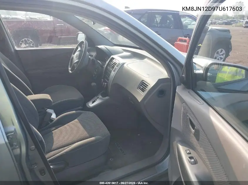2007 Hyundai Tucson Limited/Se VIN: KM8JN12D97U617603 Lot: 42615617