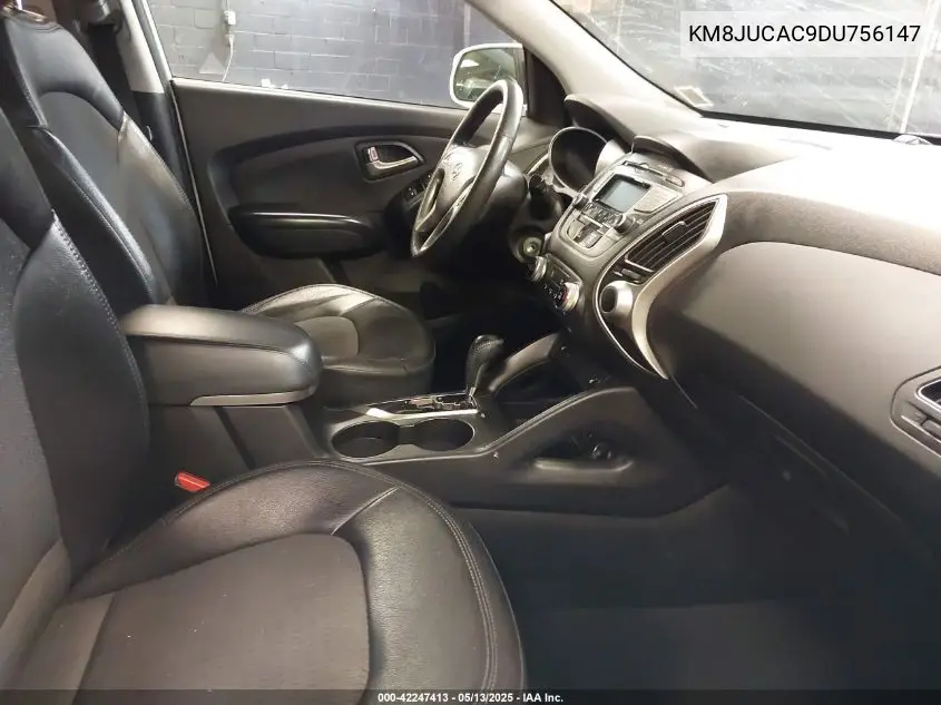 2013 Hyundai Tucson Gls VIN: KM8JUCAC9DU756147 Lot: 42247413