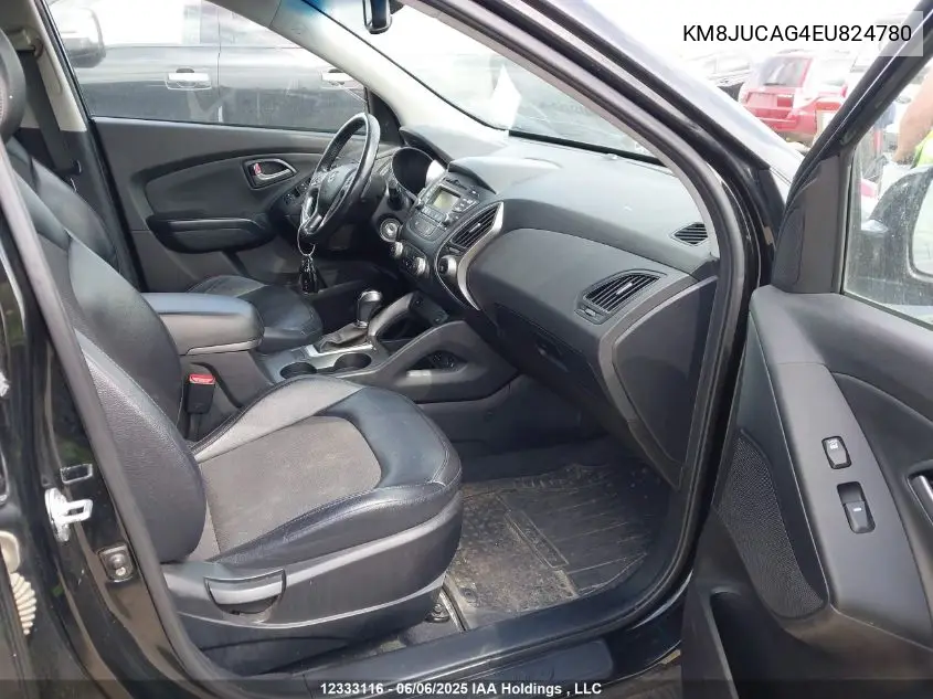 2014 Hyundai Tucson Gls/Limited/Se VIN: KM8JUCAG4EU824780 Lot: 12333116