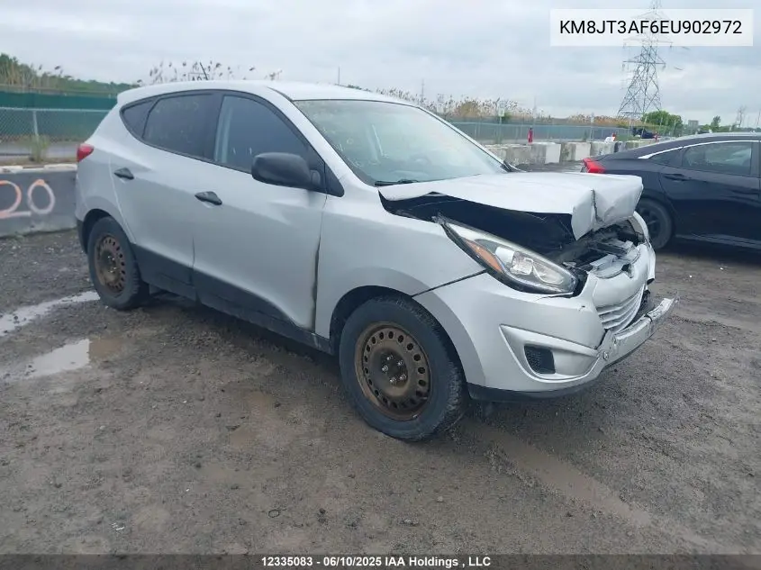 2014 Hyundai Tucson Gl VIN: KM8JT3AF6EU902972 Lot: 12335083