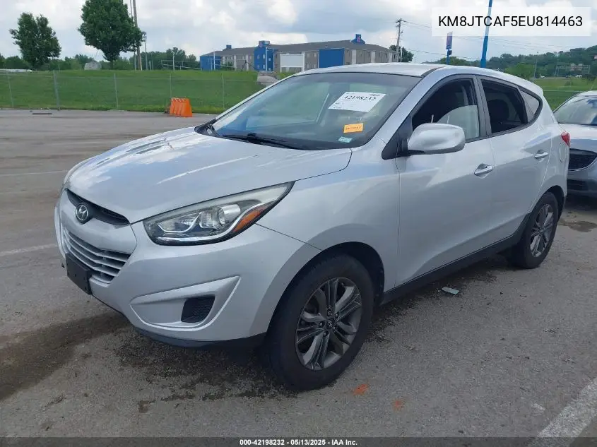 2014 Hyundai Tucson Gls VIN: KM8JTCAF5EU814463 Lot: 42198232