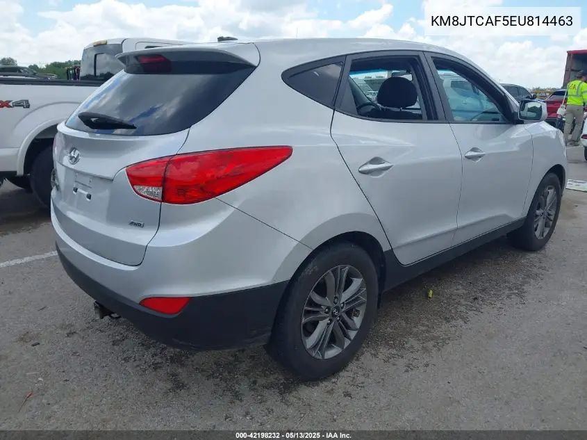2014 Hyundai Tucson Gls VIN: KM8JTCAF5EU814463 Lot: 42198232