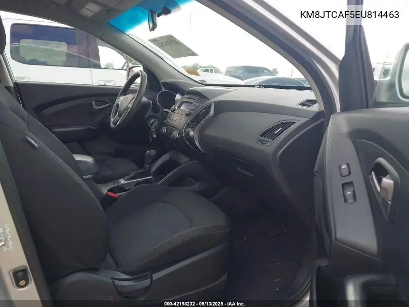 2014 Hyundai Tucson Gls VIN: KM8JTCAF5EU814463 Lot: 42198232