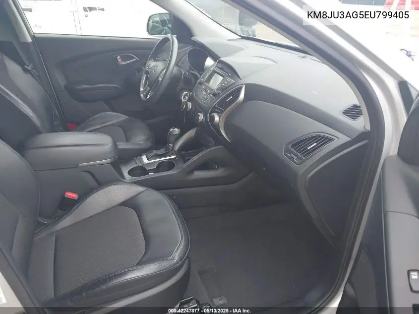 2014 Hyundai Tucson Se VIN: KM8JU3AG5EU799405 Lot: 42247877