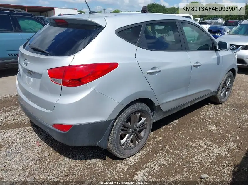 2014 Hyundai Tucson Gls VIN: KM8JT3AF4EU939017 Lot: 42564711