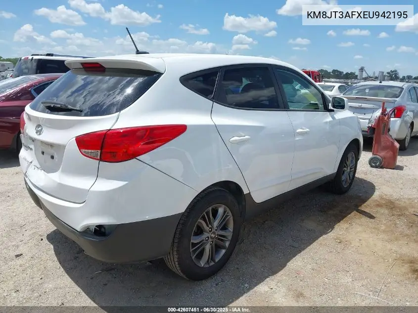 2014 Hyundai Tucson Gls VIN: KM8JT3AFXEU942195 Lot: 42607451