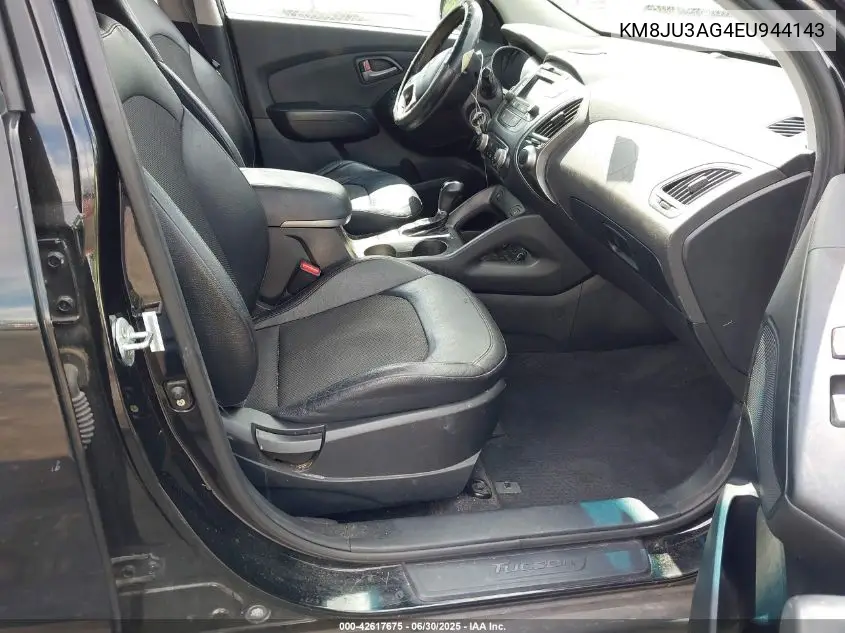 2014 Hyundai Tucson Se VIN: KM8JU3AG4EU944143 Lot: 42617675