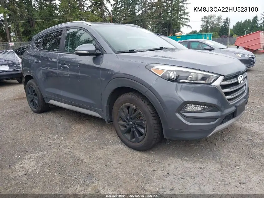 2017 Hyundai Tucson Eco VIN: KM8J3CA22HU523100 Lot: 42619301