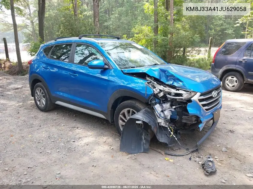 2018 Hyundai Tucson Sel VIN: KM8J33A41JU629058 Lot: 42598726
