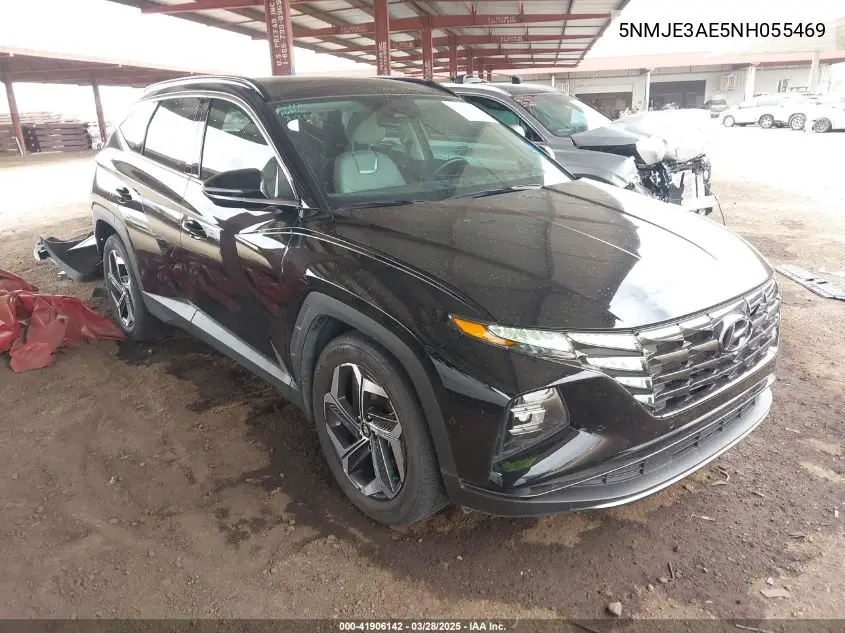 2022 Hyundai Tucson Limited VIN: 5NMJE3AE5NH055469 Lot: 41906142