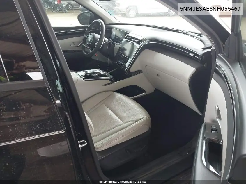2022 Hyundai Tucson Limited VIN: 5NMJE3AE5NH055469 Lot: 41906142