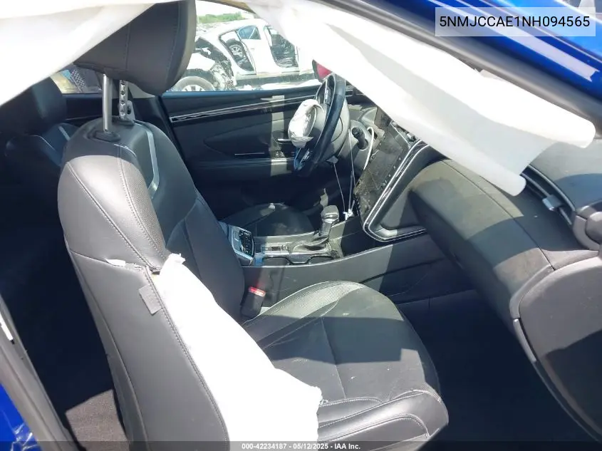 2022 Hyundai Tucson Sel VIN: 5NMJCCAE1NH094565 Lot: 42234187