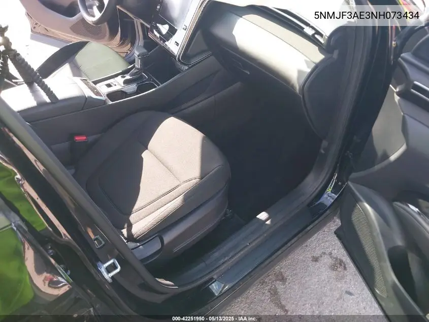 2022 Hyundai Tucson Sel VIN: 5NMJF3AE3NH073434 Lot: 42251950