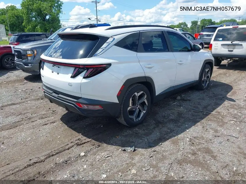 2022 Hyundai Tucson Sel VIN: 5NMJC3AE7NH057679 Lot: 42252694