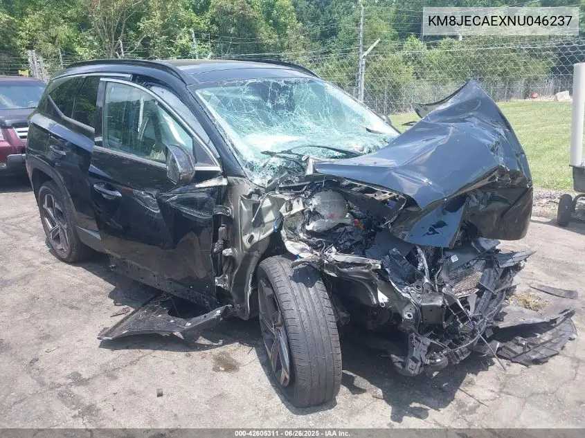 2022 Hyundai Tucson Limited VIN: KM8JECAEXNU046237 Lot: 42605311