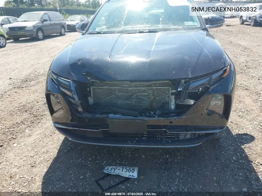 2022 Hyundai Tucson Limited VIN: 5NMJECAEXNH053832 Lot: 42816675