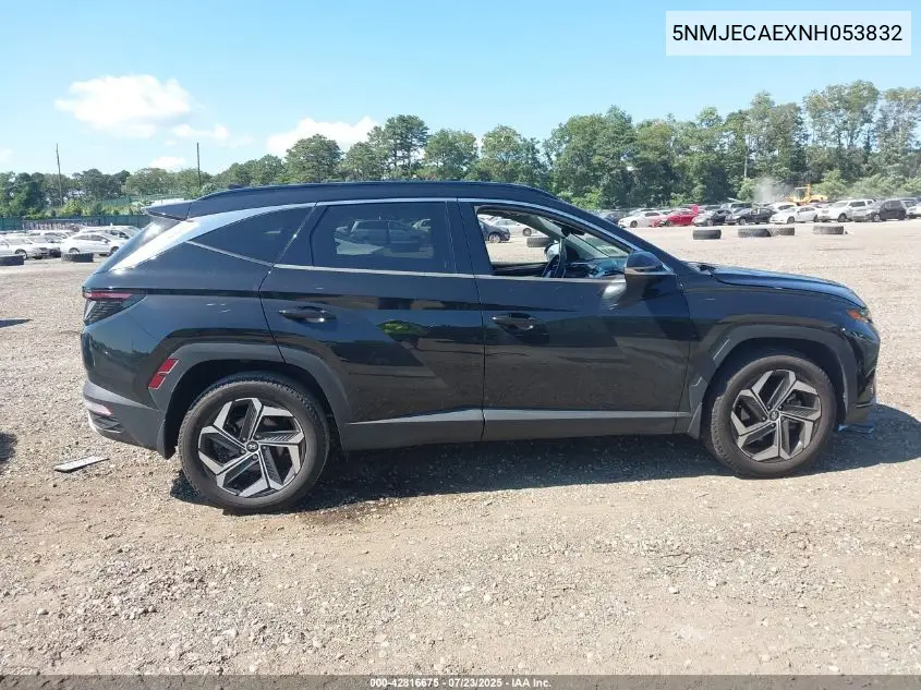 2022 Hyundai Tucson Limited VIN: 5NMJECAEXNH053832 Lot: 42816675