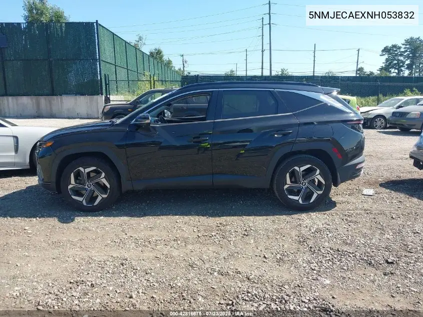 2022 Hyundai Tucson Limited VIN: 5NMJECAEXNH053832 Lot: 42816675