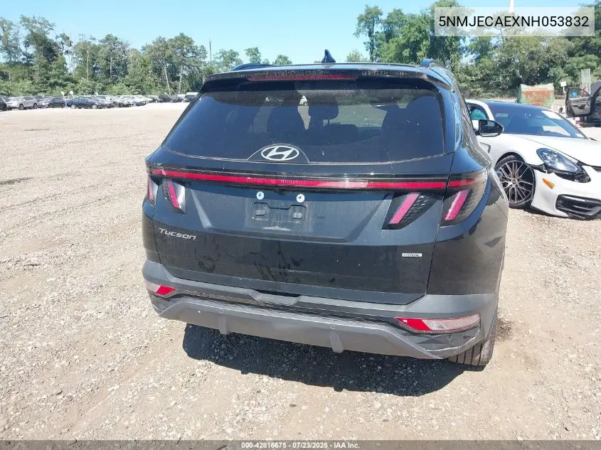 2022 Hyundai Tucson Limited VIN: 5NMJECAEXNH053832 Lot: 42816675