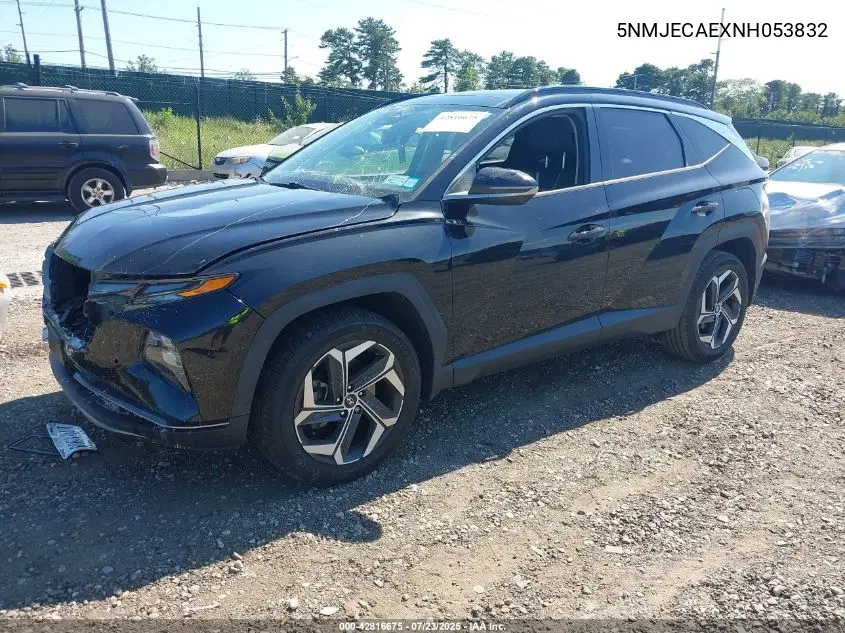 2022 Hyundai Tucson Limited VIN: 5NMJECAEXNH053832 Lot: 42816675