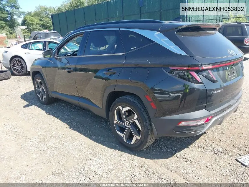 2022 Hyundai Tucson Limited VIN: 5NMJECAEXNH053832 Lot: 42816675