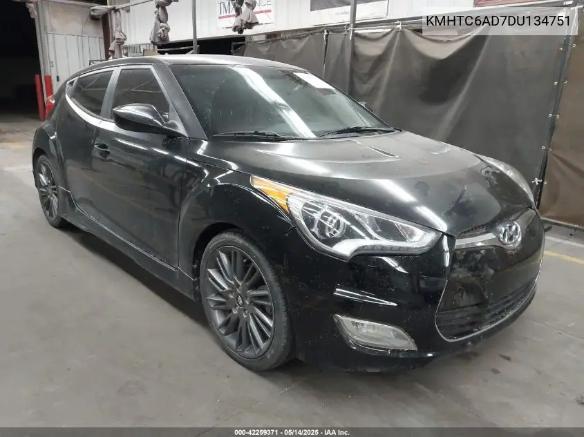 2013 Hyundai Veloster Re:mix VIN: KMHTC6AD7DU134751 Lot: 42259371