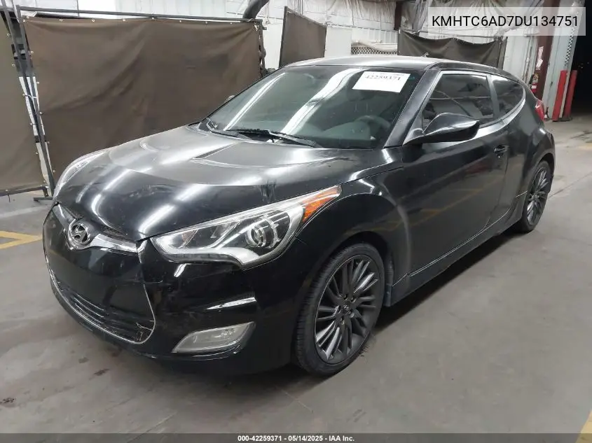 2013 Hyundai Veloster Re:mix VIN: KMHTC6AD7DU134751 Lot: 42259371