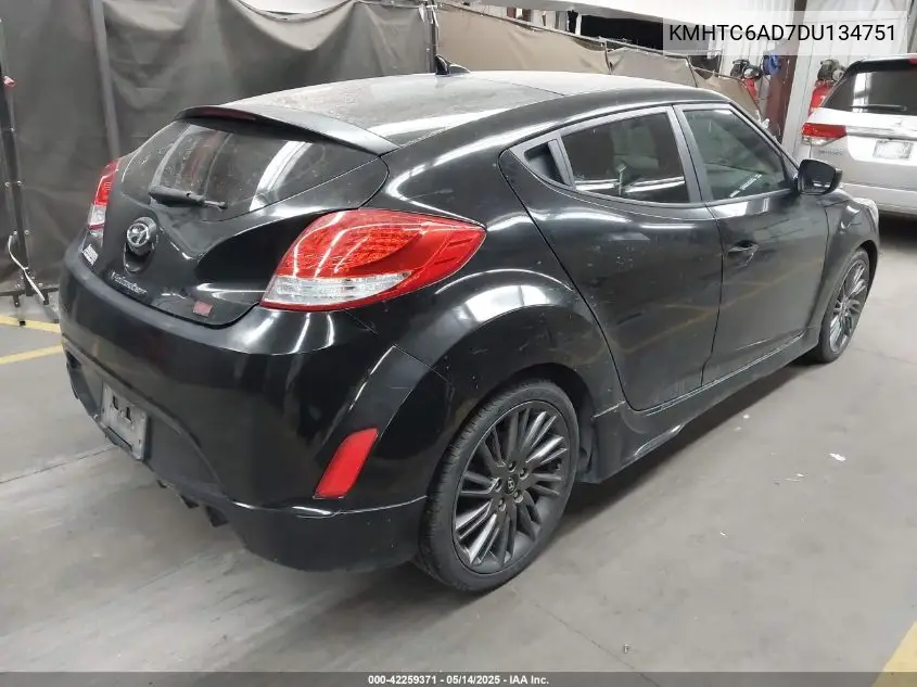 2013 Hyundai Veloster Re:mix VIN: KMHTC6AD7DU134751 Lot: 42259371