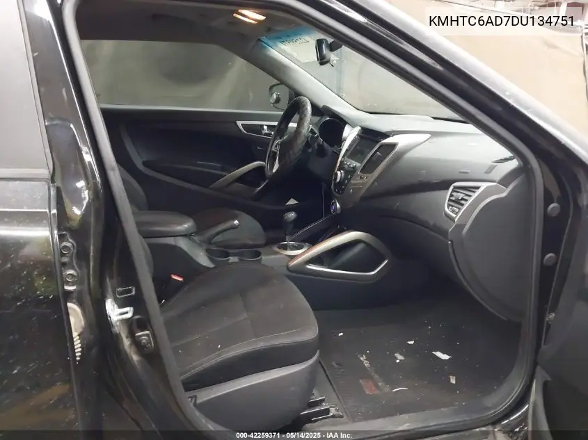 2013 Hyundai Veloster Re:mix VIN: KMHTC6AD7DU134751 Lot: 42259371
