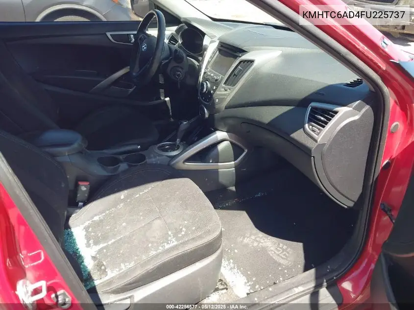 2015 Hyundai Veloster VIN: KMHTC6AD4FU225737 Lot: 42256577