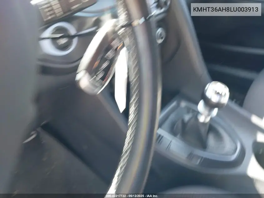 2020 Hyundai Veloster N VIN: KMHT36AH8LU003913 Lot: 42217722