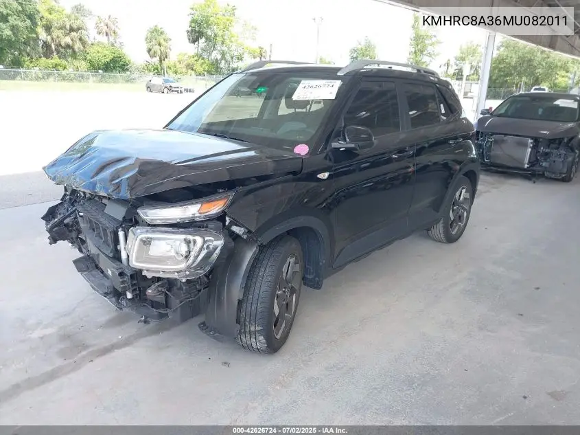 2021 Hyundai Venue Sel/Denim VIN: KMHRC8A36MU082011 Lot: 42626724