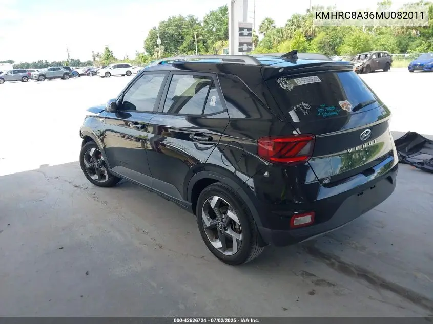 2021 Hyundai Venue Sel/Denim VIN: KMHRC8A36MU082011 Lot: 42626724
